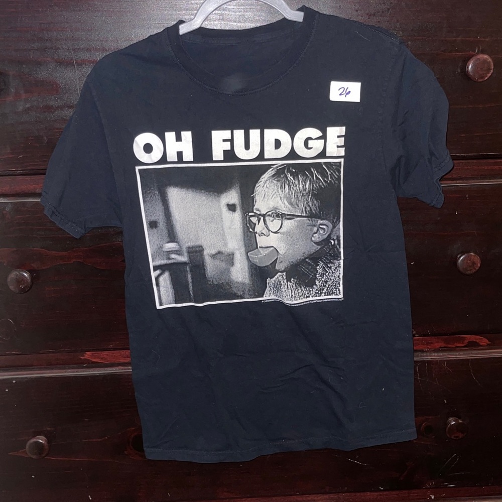 #26 Oh Fudge Men’s  Graphic T-Shirt - Black